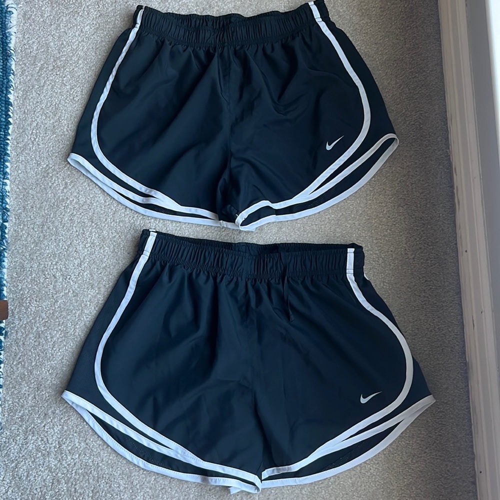 2 pair size Medium Nike running shorts